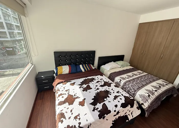 Departamento De Lujo 3 Dormitorios, 5 Camas, 1 Sofa Cama, 11 Personas, Con Terraza Abierta, Wiffi Y Parking Free